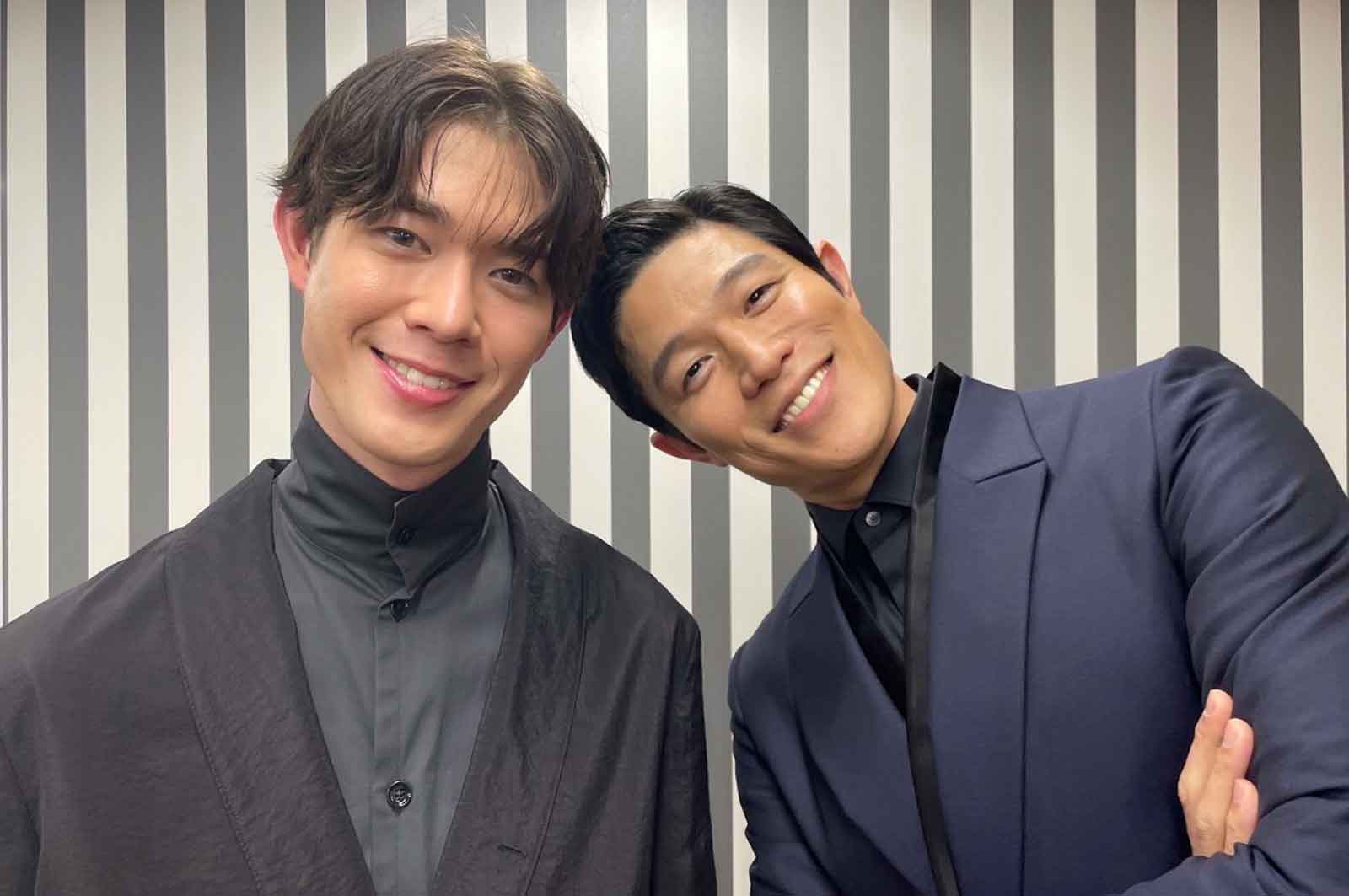 鈴木亮平と宮沢氷魚