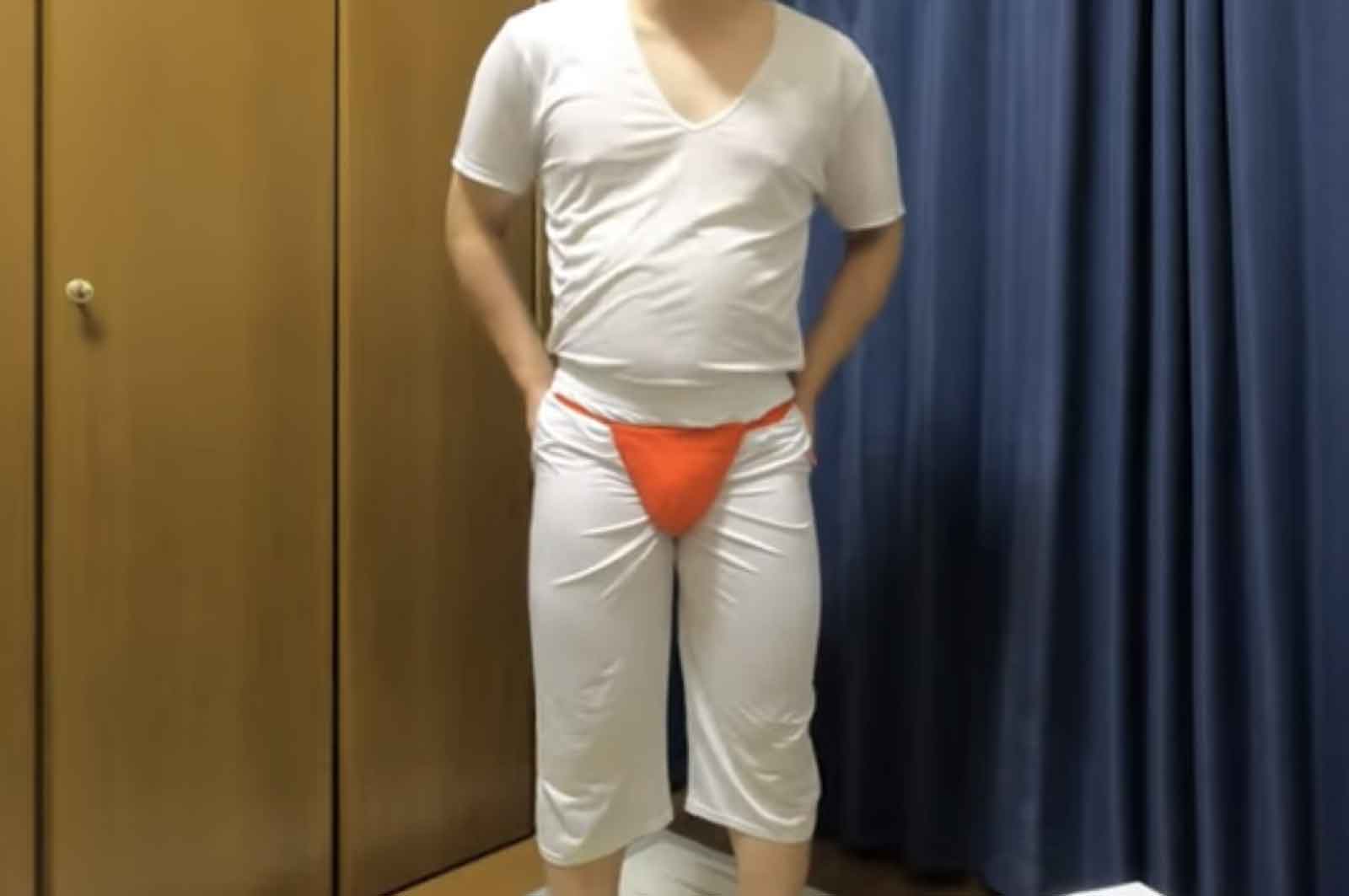 黒猫褌の締め方