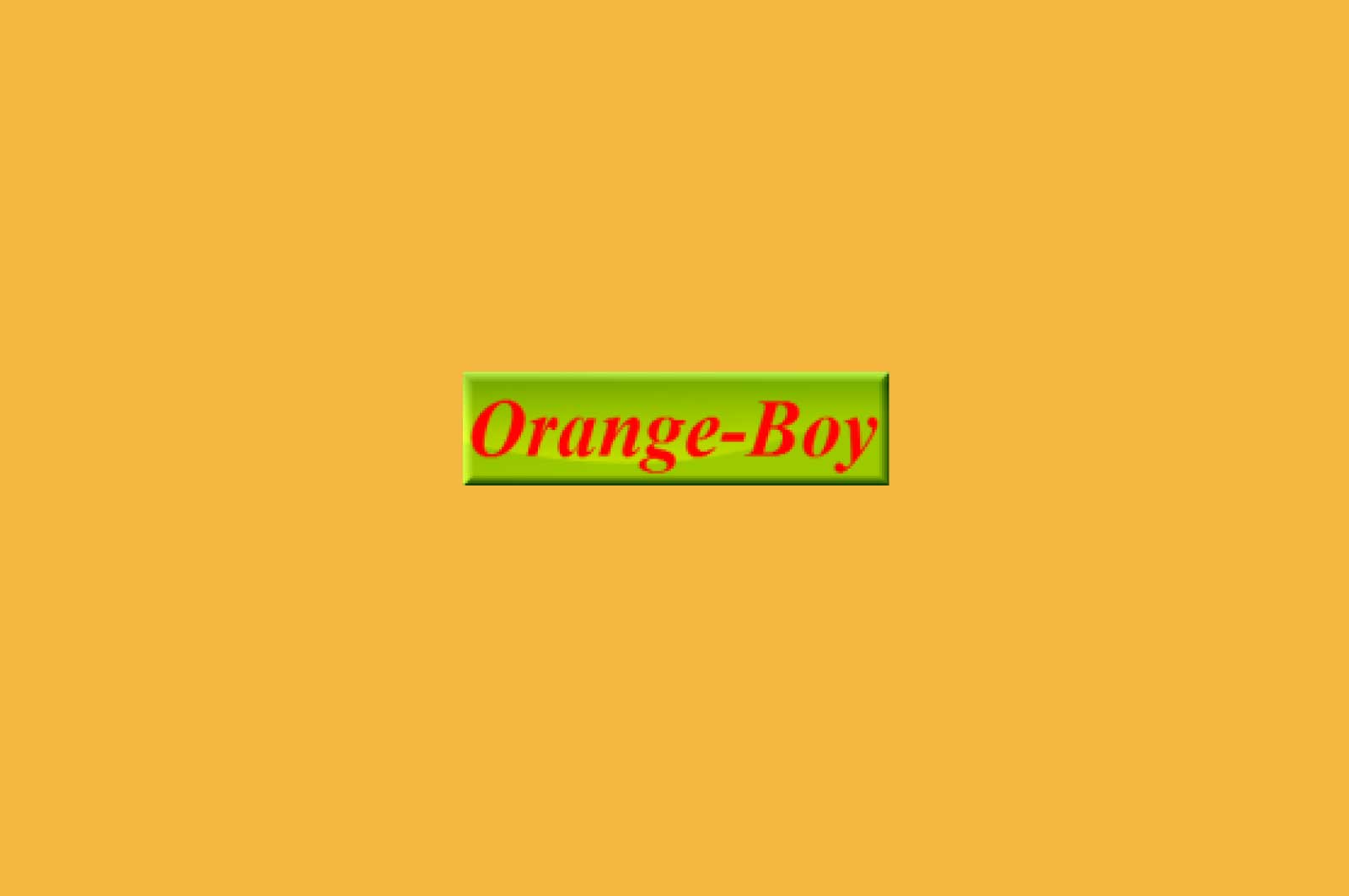 Orange-Boy