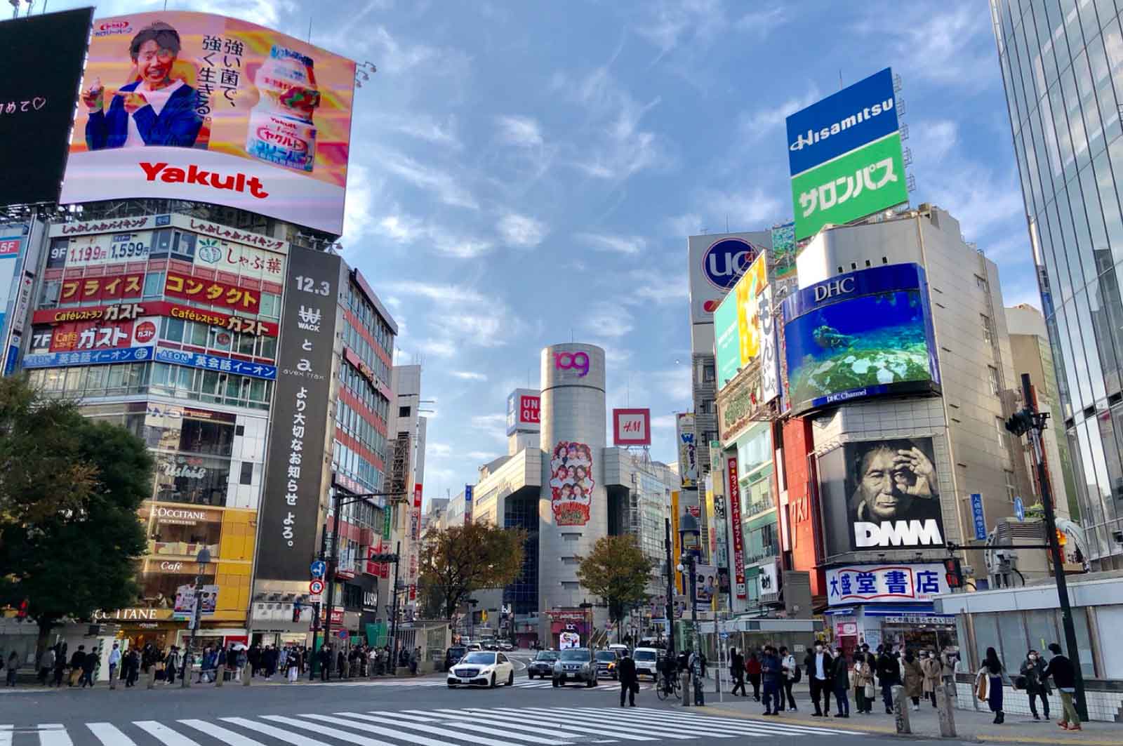 渋谷スクランブル交差点